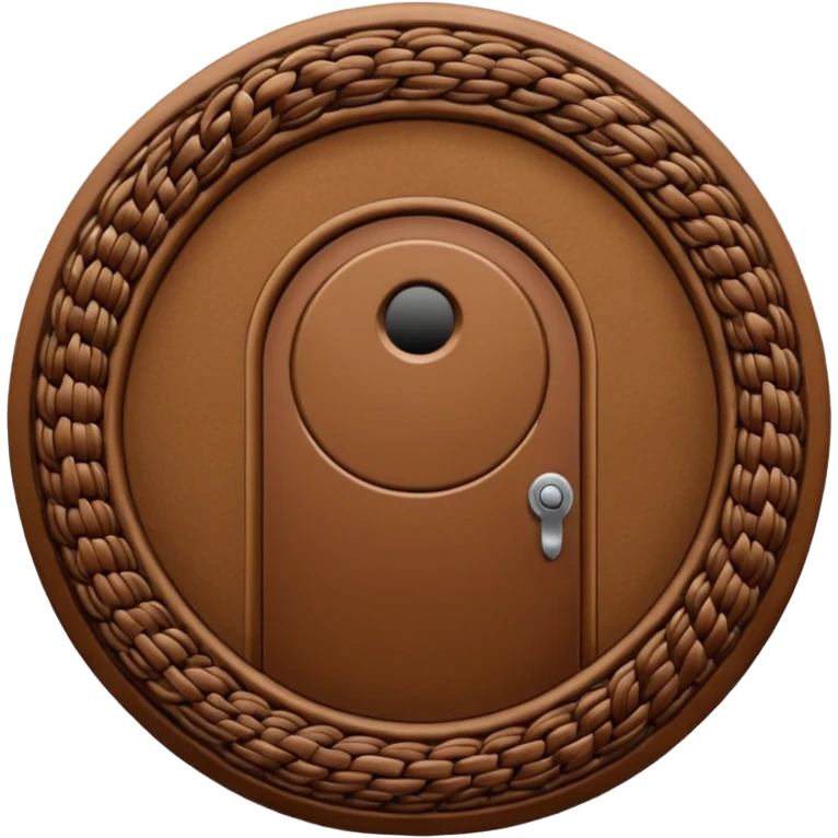 round door mat emoji
