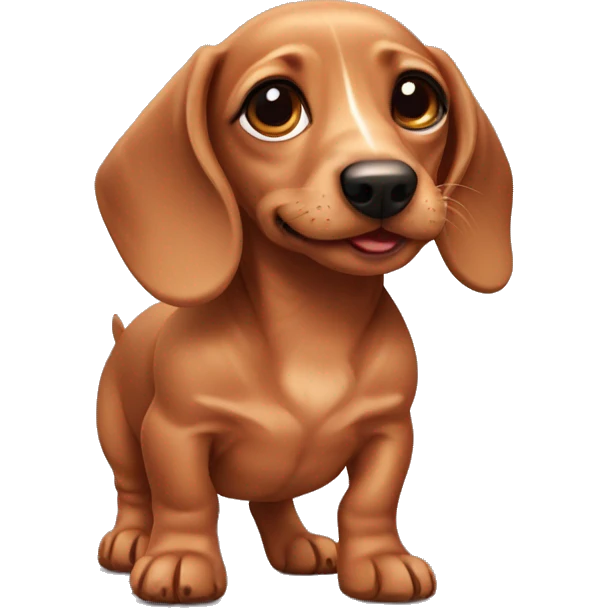 Dachshund puppy   emoji