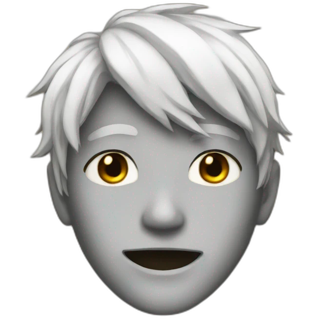 Anime mask boy emoji