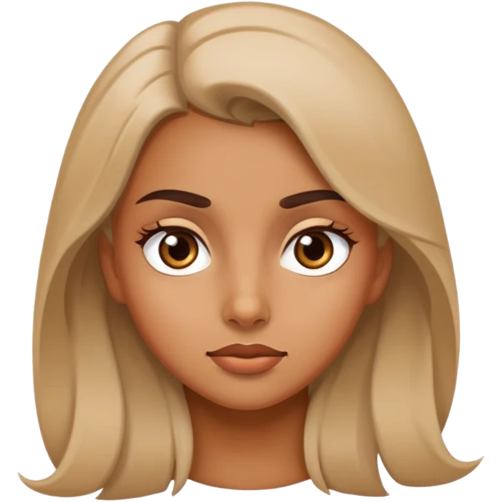 girl rolling eyes emoji
