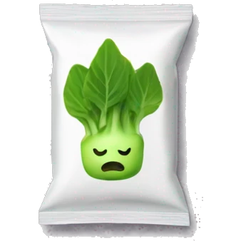 Packet of wasabi emoji