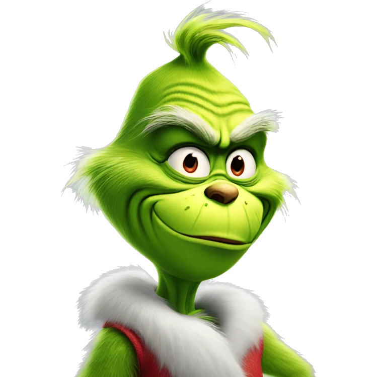 The grinch in town emoji