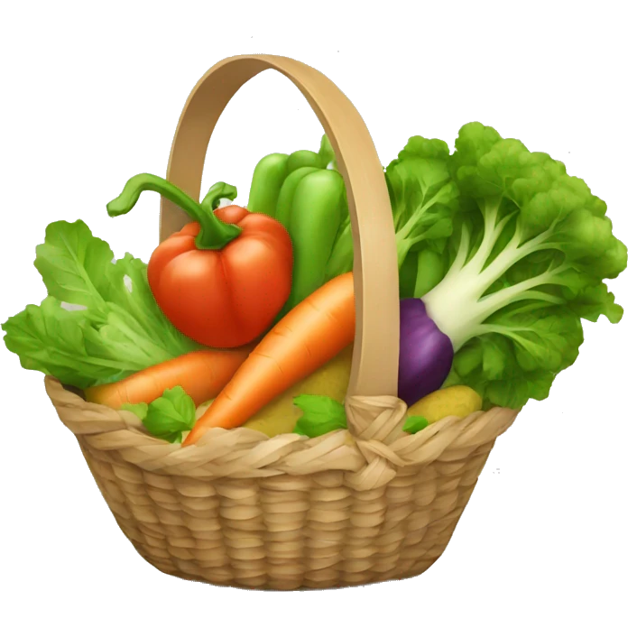 vegetable basket emoji