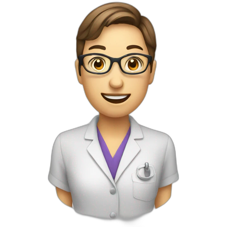 Speech language therapist emoji