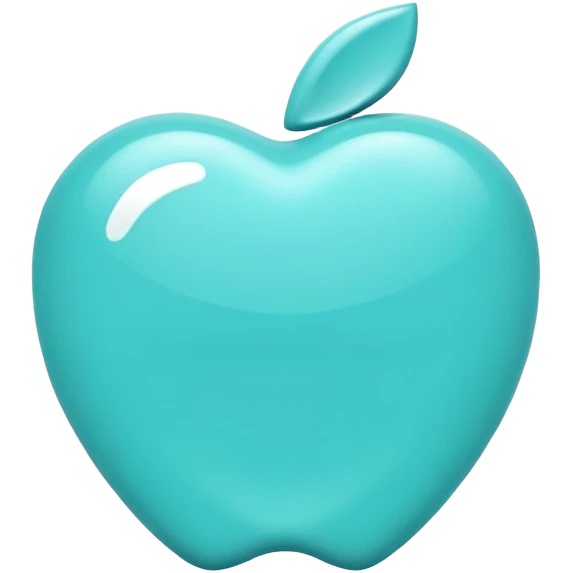 Tiffany blue emoji
