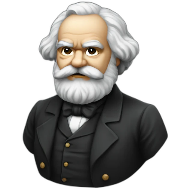 karl marx with breasts emoji