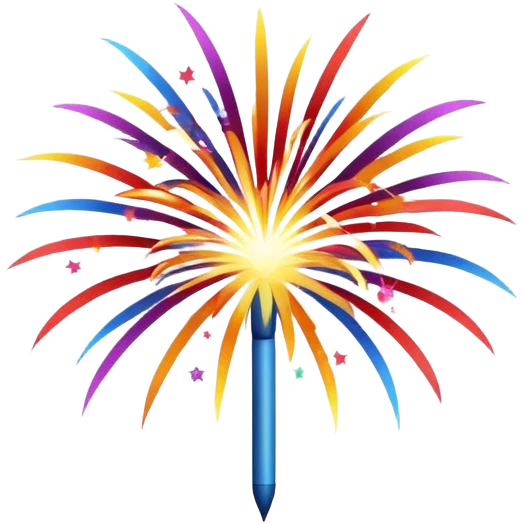 Fireworks emoji