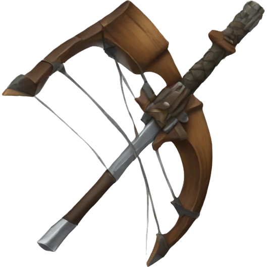 Weapon with bow  emoji
