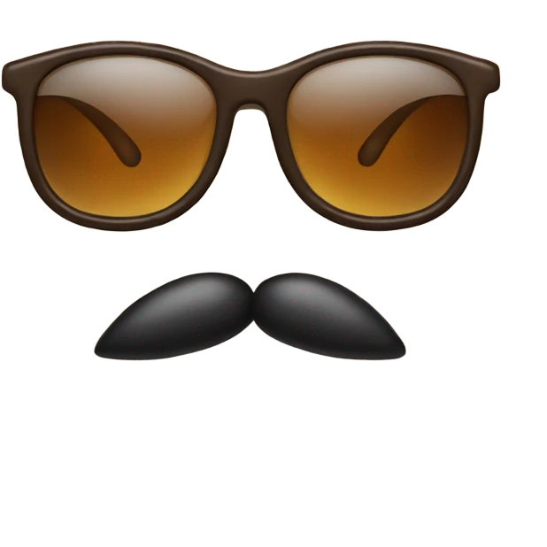 Beans with glasses  emoji