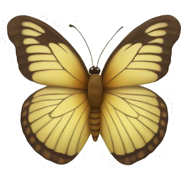 fat butterfly emoji
