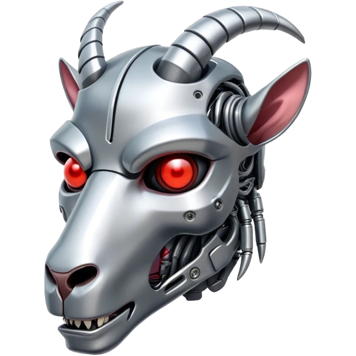 Terminator Goat head emoji