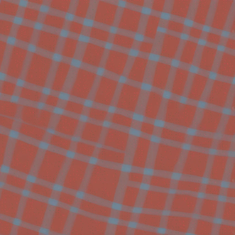 Cozy plaid emoji