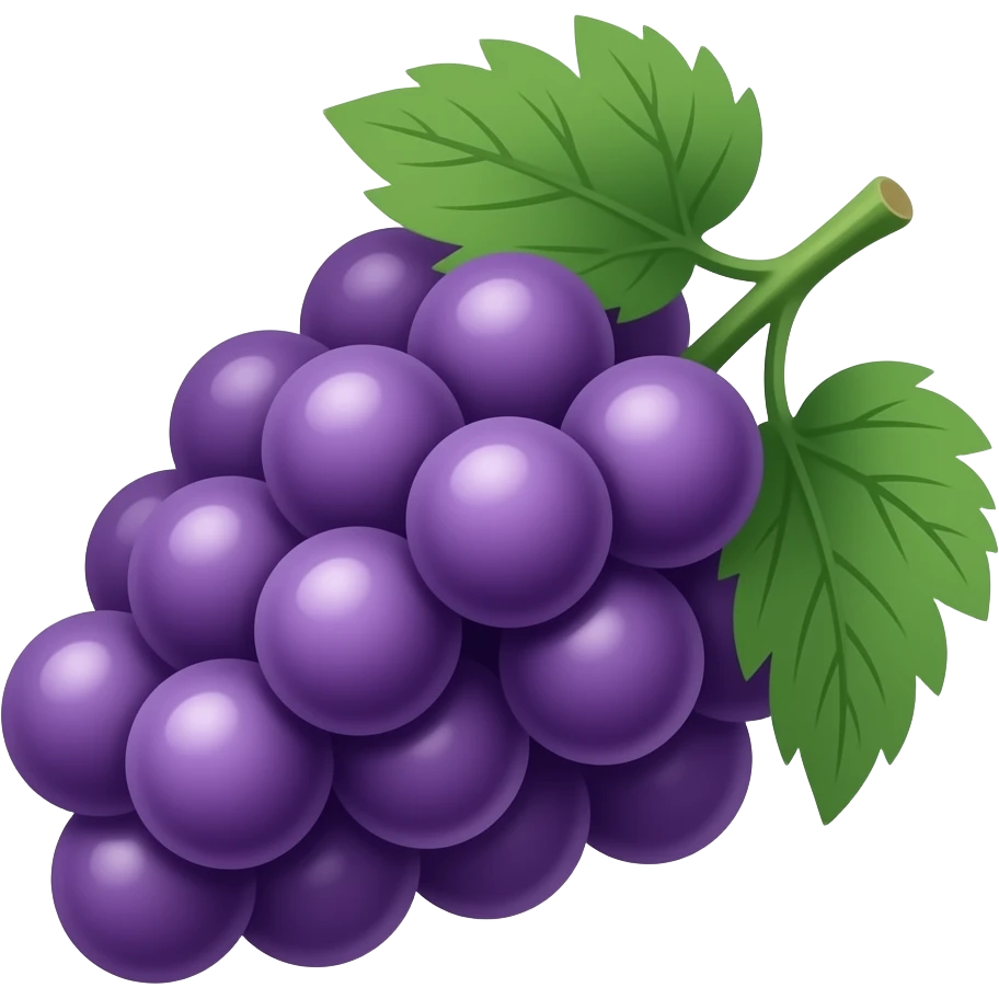 raisins mauves emoji