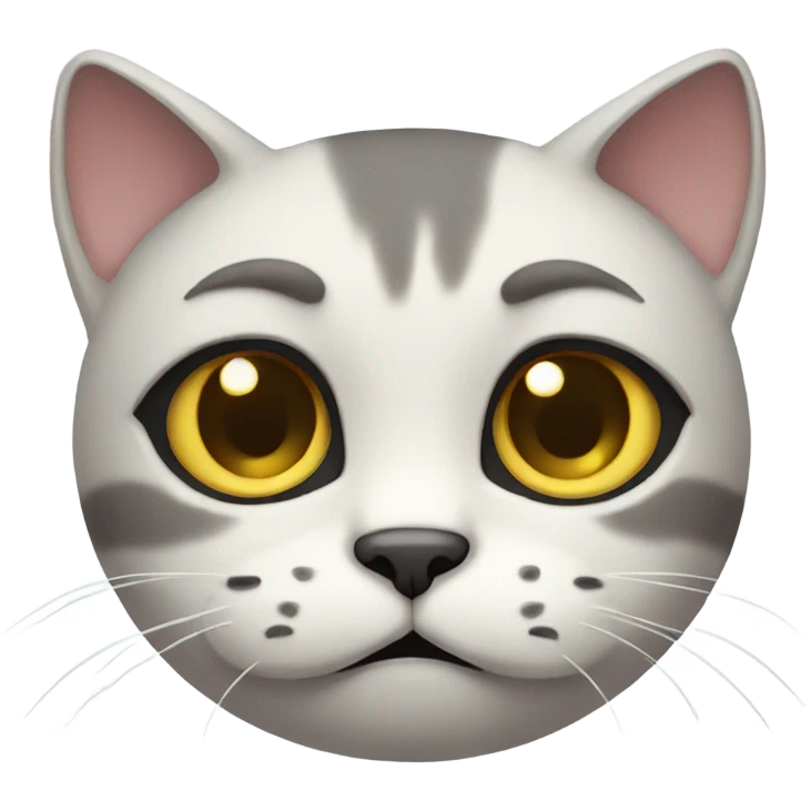 Sad cat emoji
