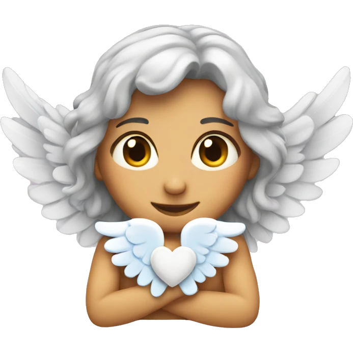 heart with angel wings emoji