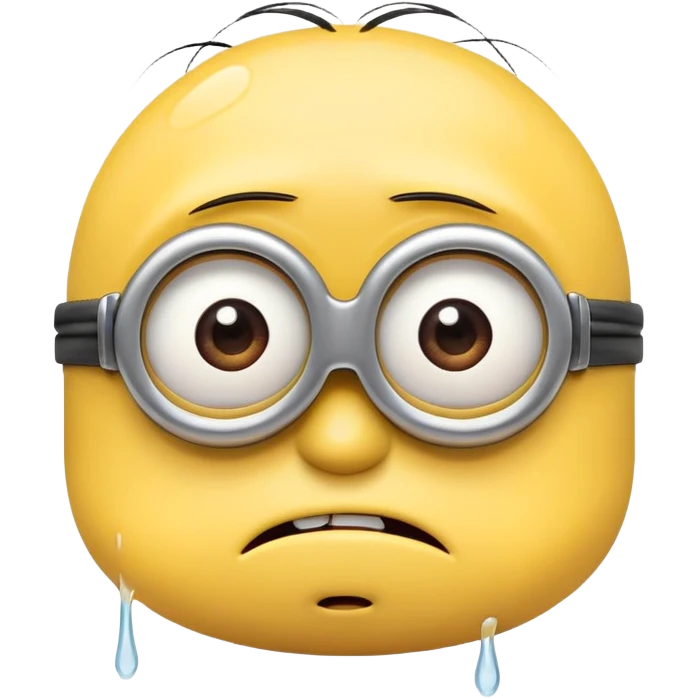 sad minion emoji