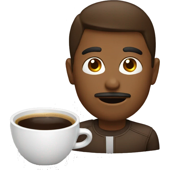 coffee and tv emoji