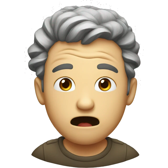 nervous biting own fingemails emoji