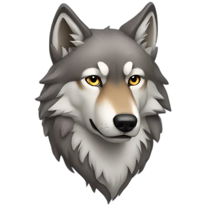wolf emoji