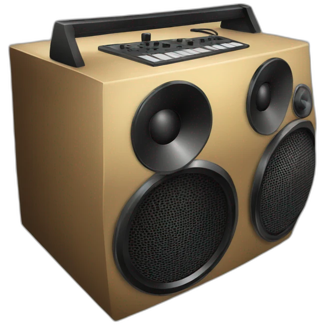 Dj speaker  emoji