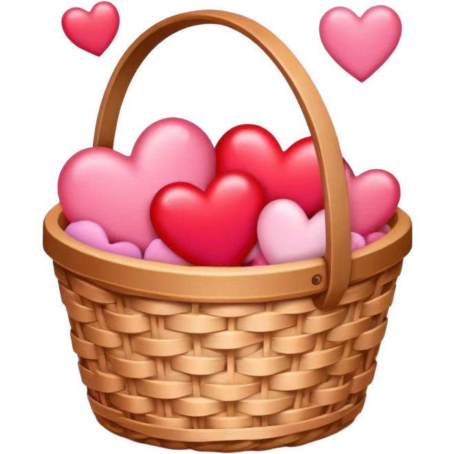 Valentine’s Day basket emoji
