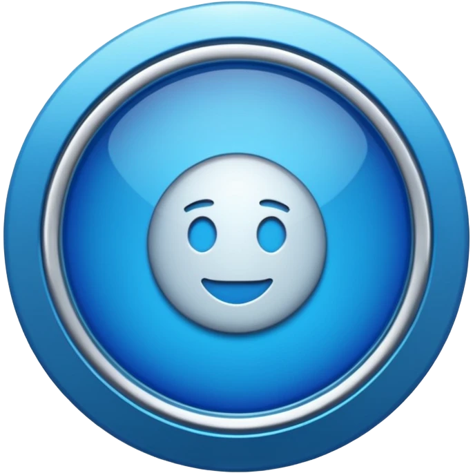 Generate a blue meta verified badge emoji