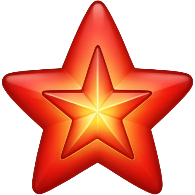 Make and star and make it red emoji