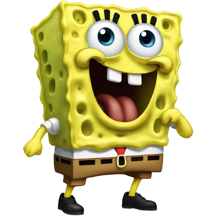 SpongeBob twerking emoji