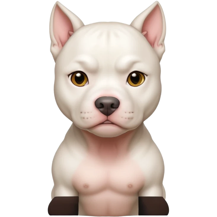 femail white pitbull emoji