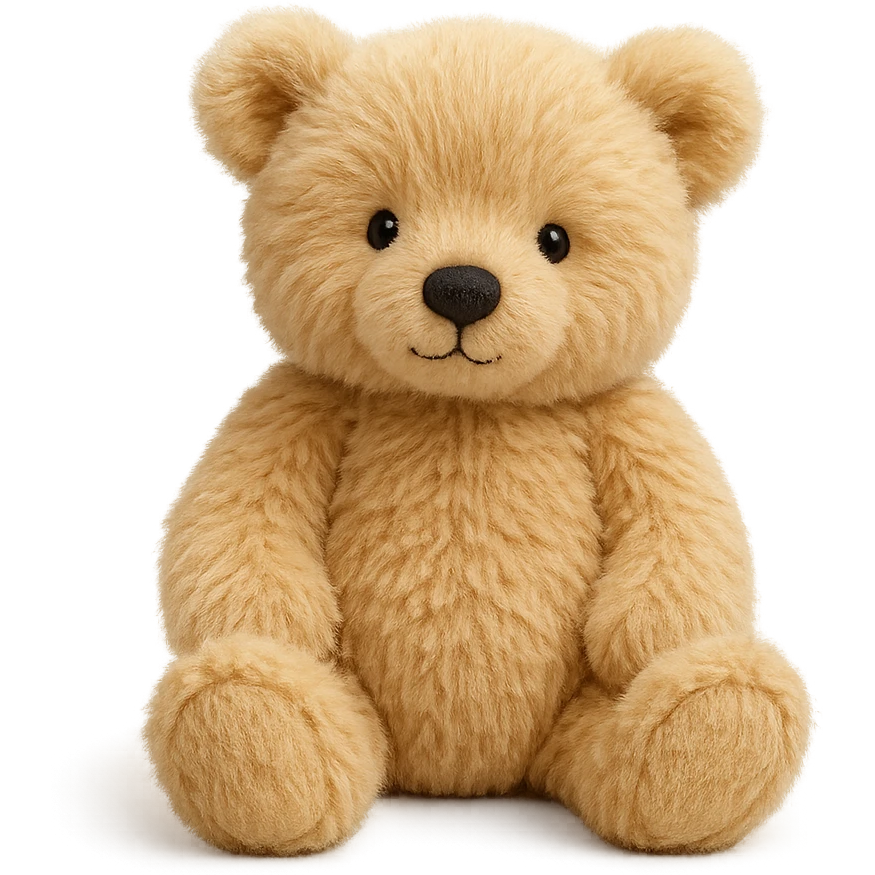 jellycat stuffed plush blonde grizzly bear cub emoji