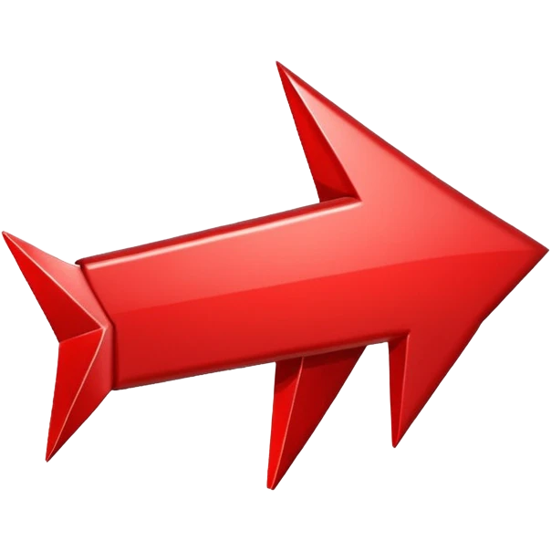 generate the red arrow up emoji