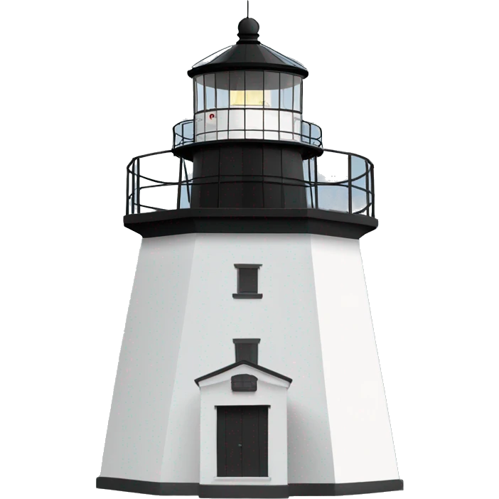 Cape St. George Lighthouse in Florida emoji