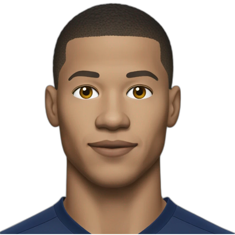 Mbappé sur robaldo emoji