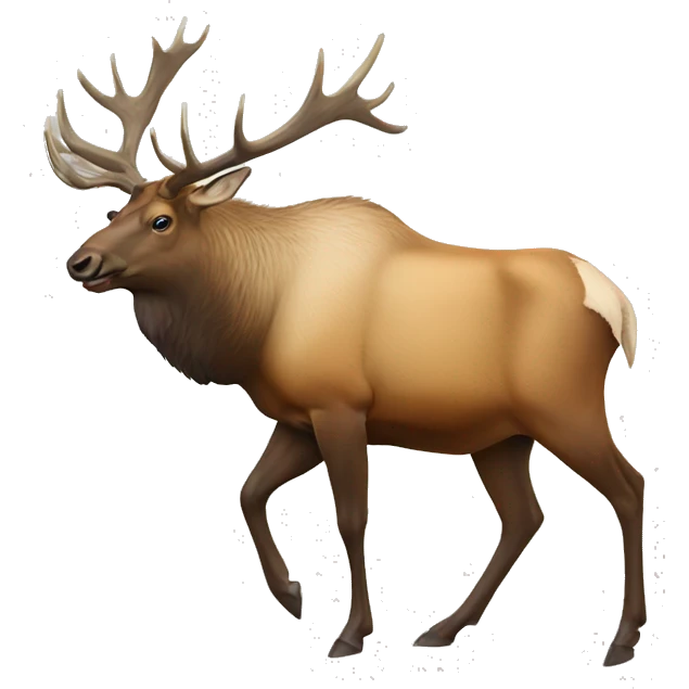 Bull Elk emoji