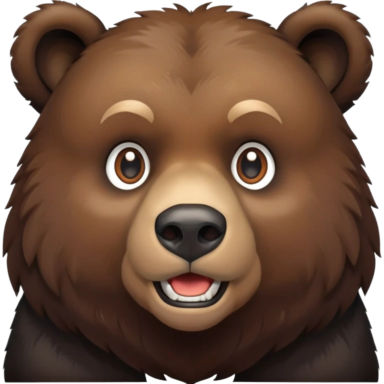 Black bear emoji