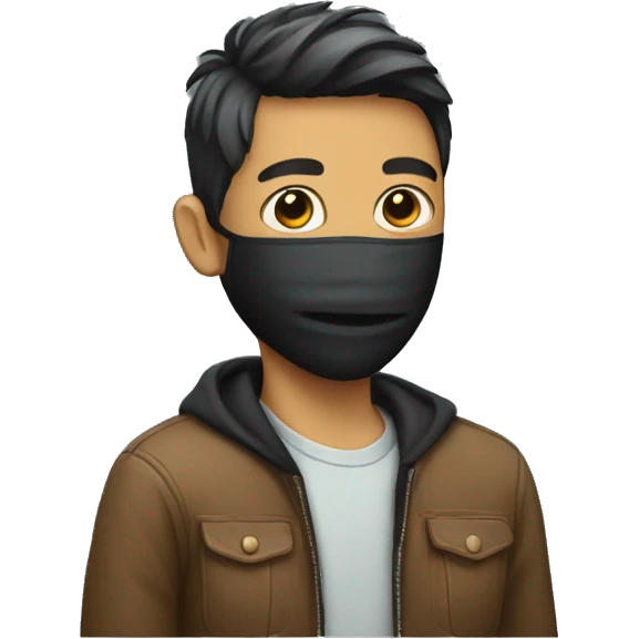 Guy wearing a mask  emoji