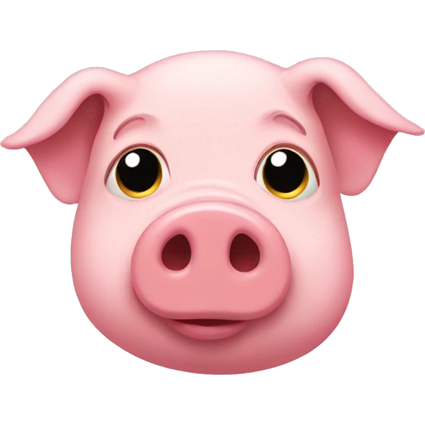 Sighing Pig emoji