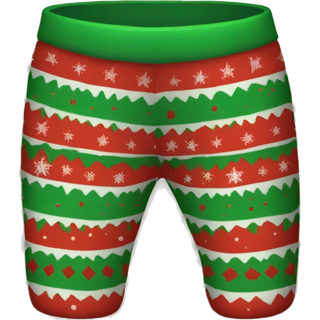 Christmas pants emoji