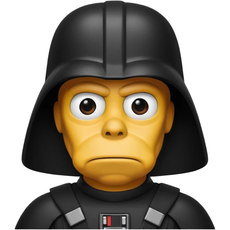 darth homer emoji