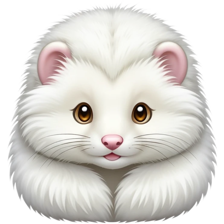 Белая норка emoji