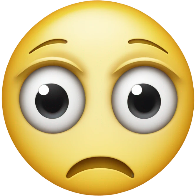 One eyed smiley face emoji
