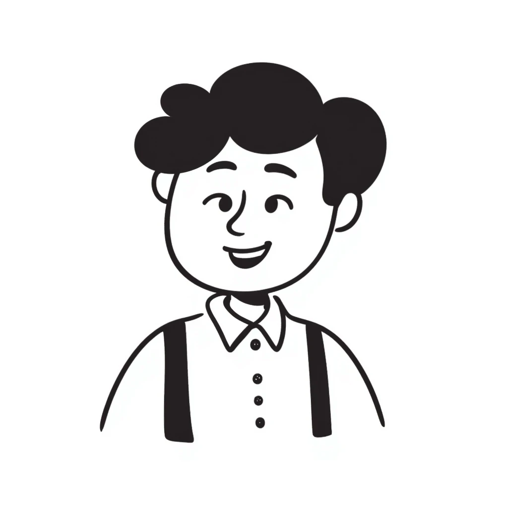 funny suspenders doodle emoji