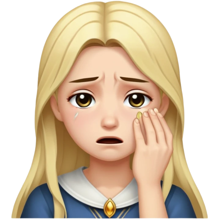 Melanie from Elden Ring crying  emoji