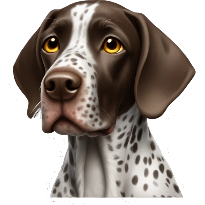 German shorthair pointer emoji
