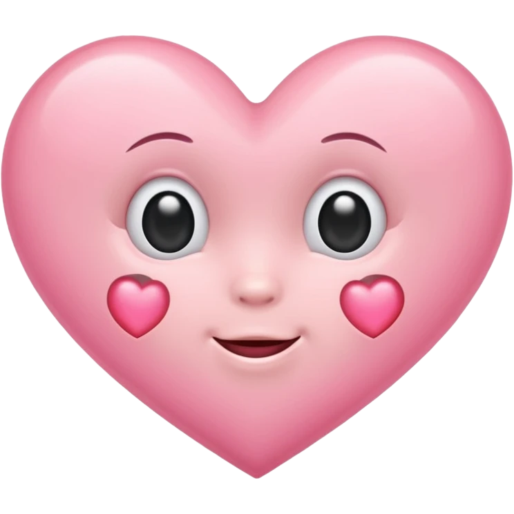 baby pink heart emoji