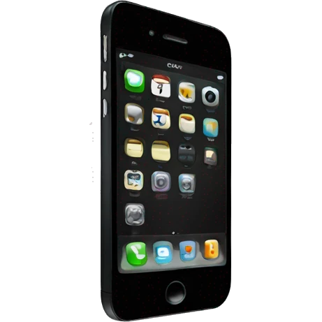 iphone black emoji