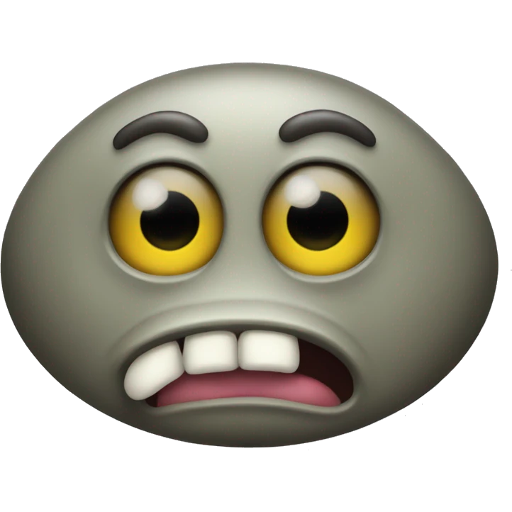 alien qui tord la bouche emoji
