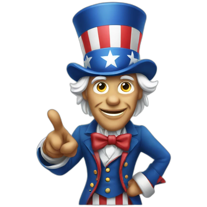 uncle sam pointing forward emoji