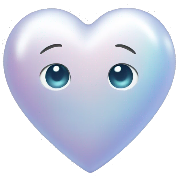 pearl heart emoji
