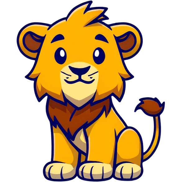 The Lion King logo emoji